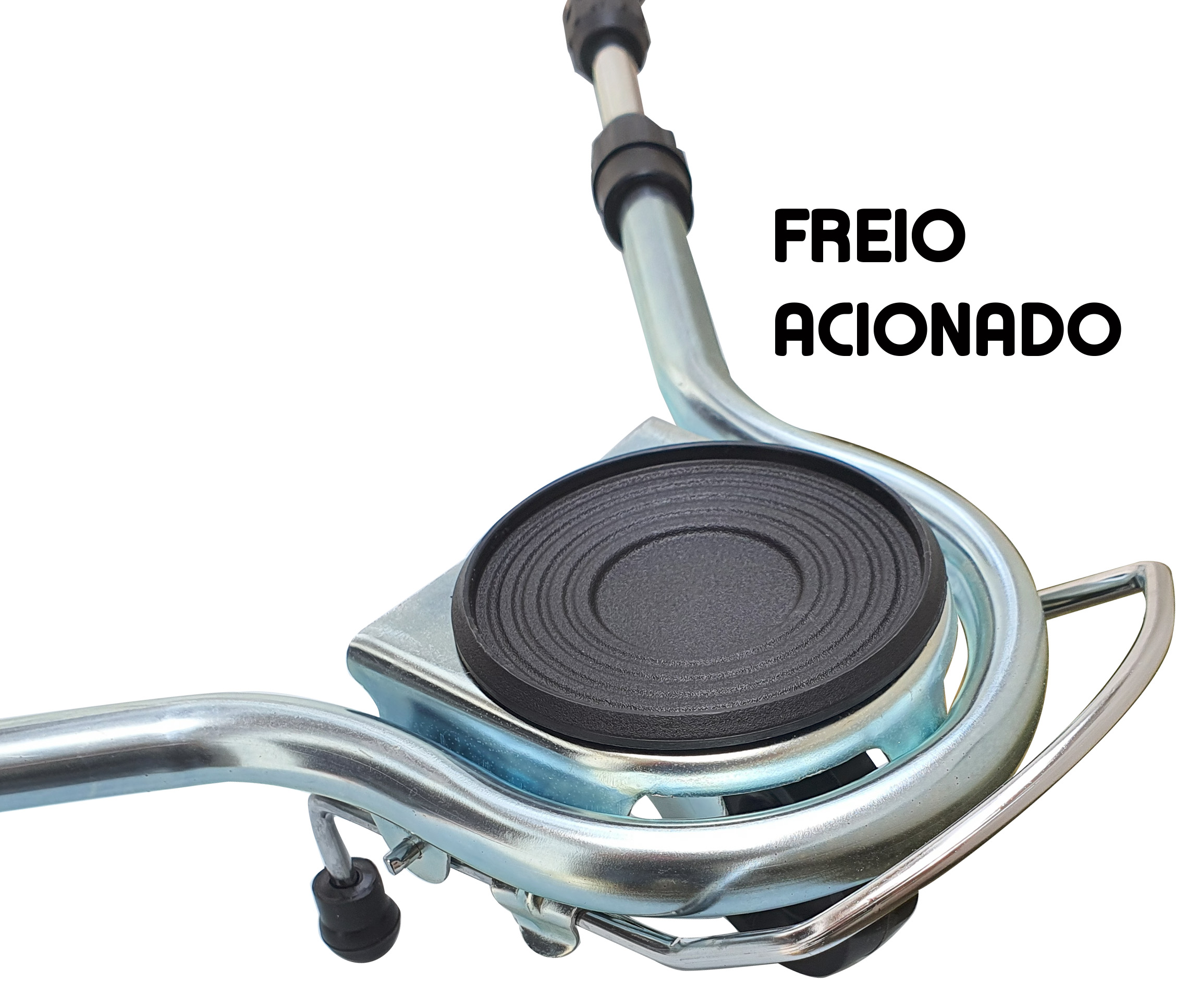 Freio acionado